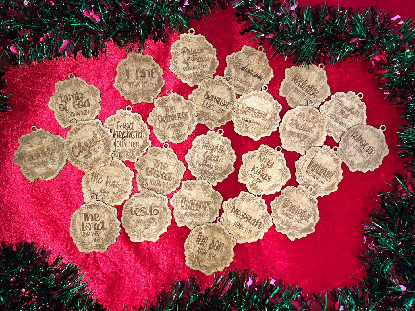 Christmas Christian Ornaments