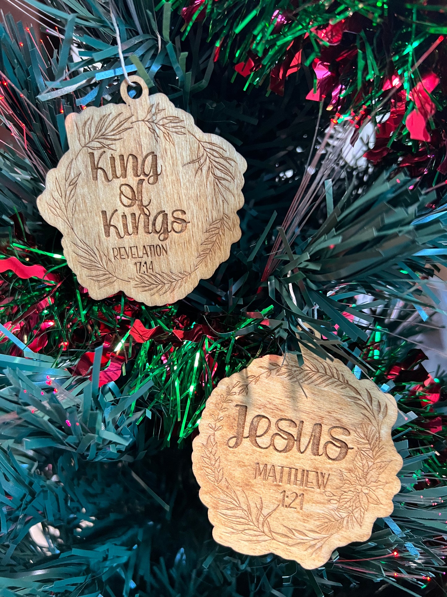 Christmas Christian Ornaments